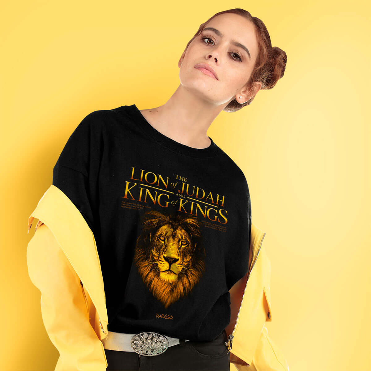 Kerusso Christian T-Shirt Lion Of Judah