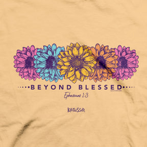 Kerusso Womens T-Shirt Beyond Blessed Ephesians 1:3