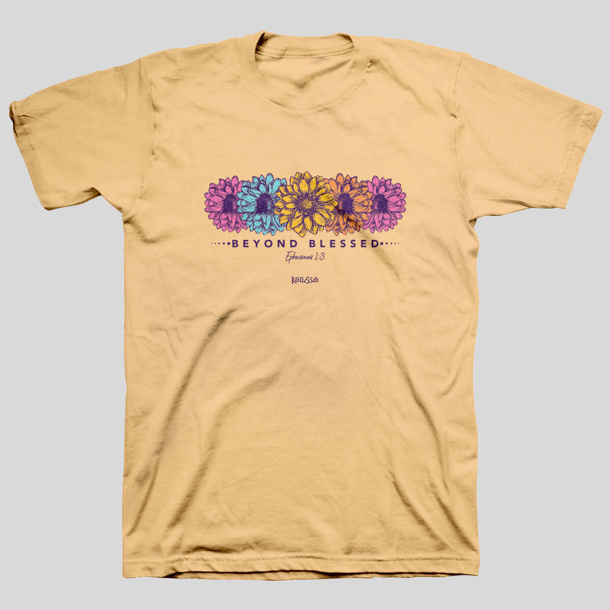 Kerusso Womens T-Shirt Beyond Blessed Ephesians 1:3