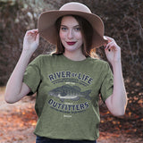 Kerusso Christian T-Shirt Living Waters 1 Peter 5:7