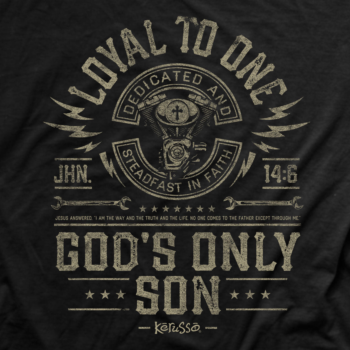 Kerusso Mens T-Shirt Loyal To One