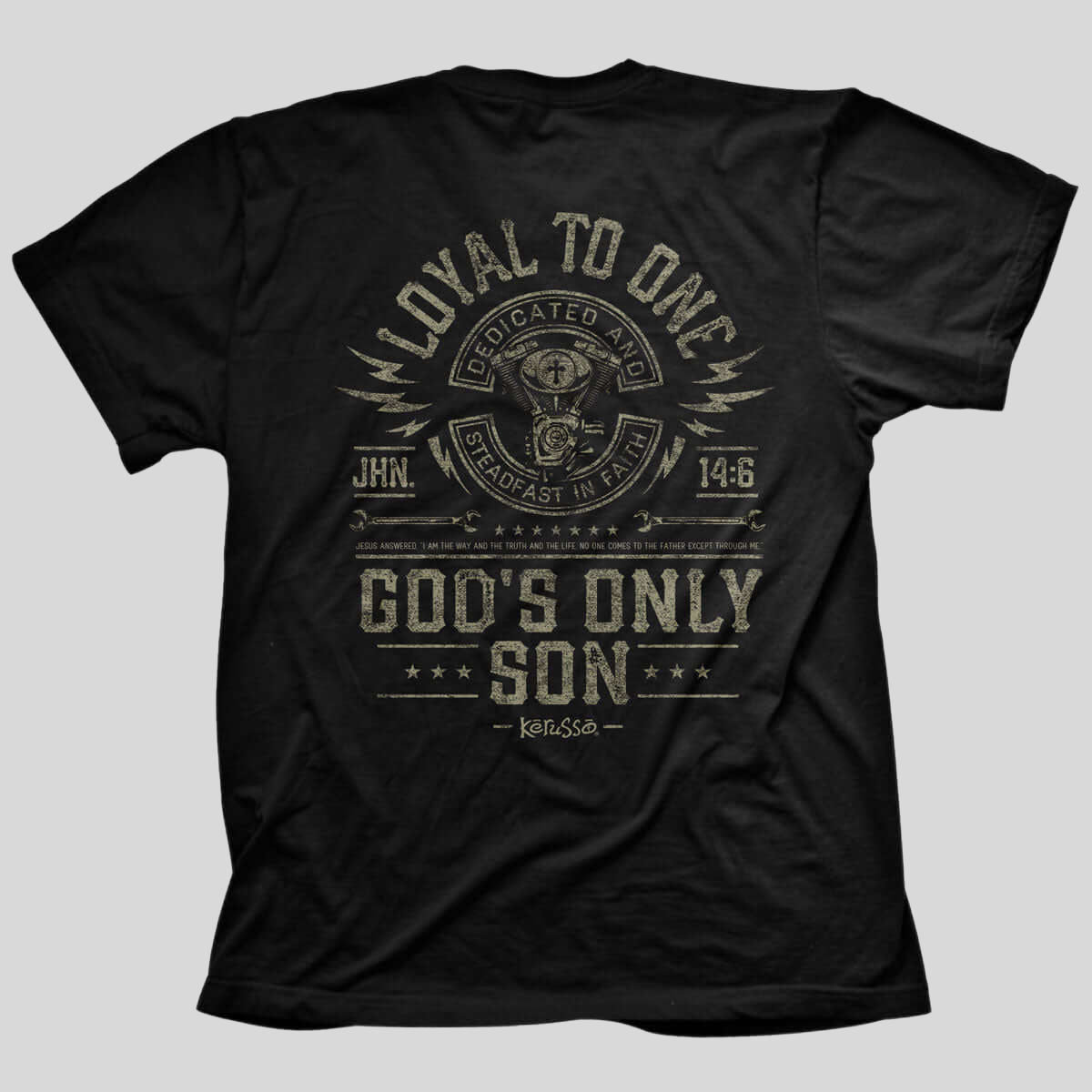 Kerusso Mens T-Shirt Loyal To One Main image
