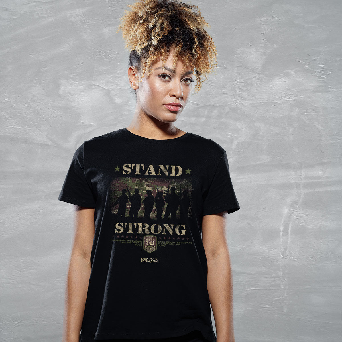 Kerusso Christian T-Shirt Stand Strong As One