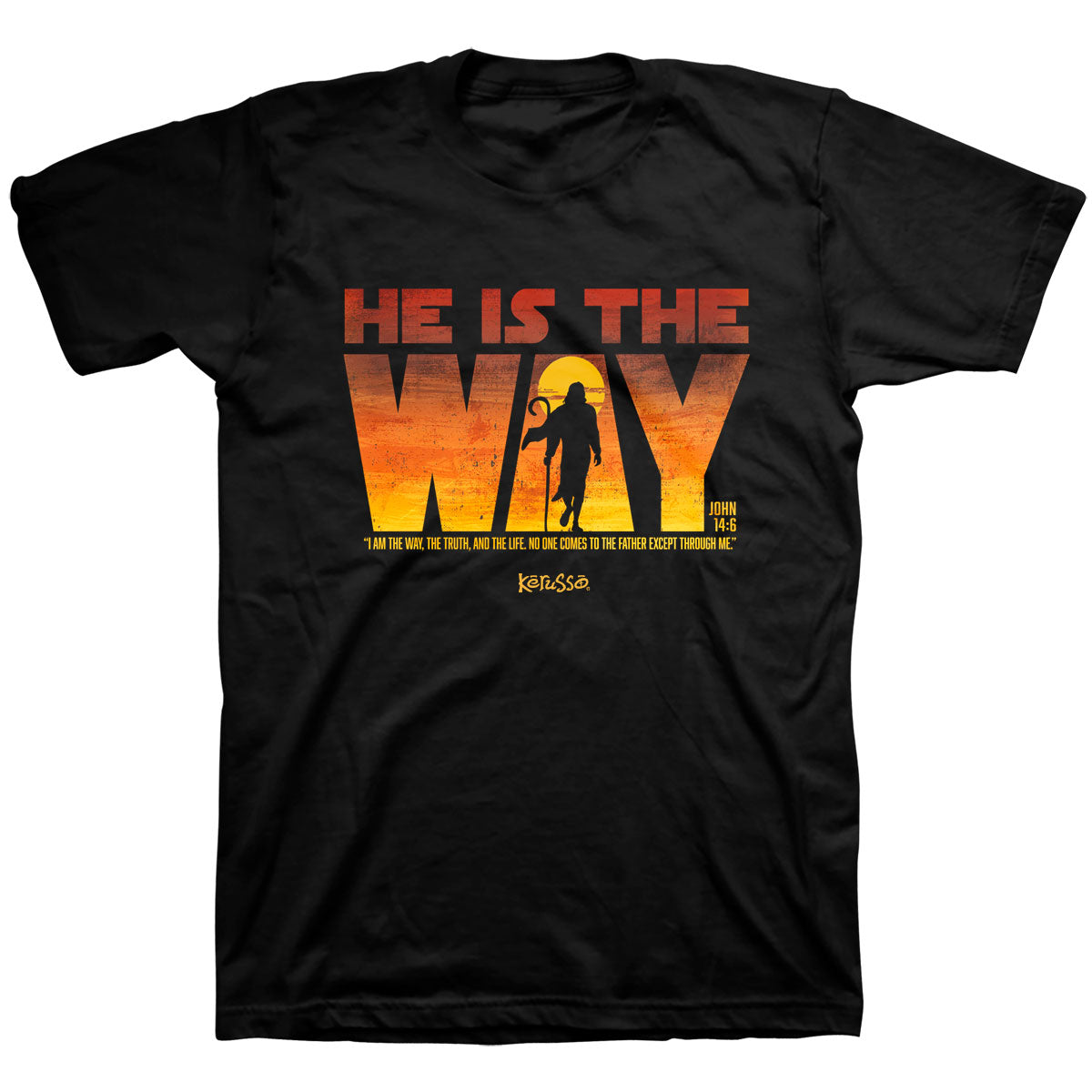 Kerusso Christian T-Shirt Jesus Is The Way