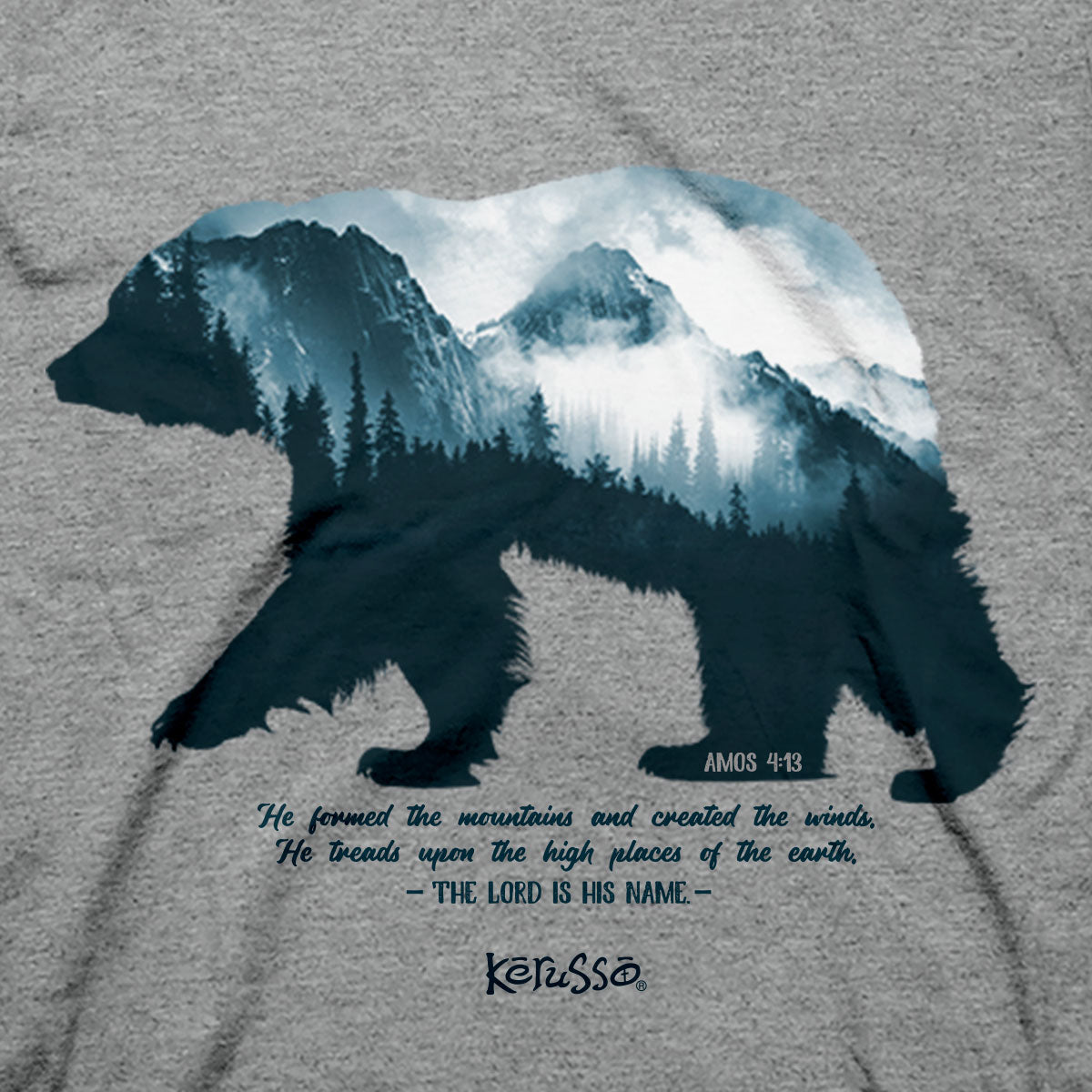 Kerusso Christian T-Shirt Bear