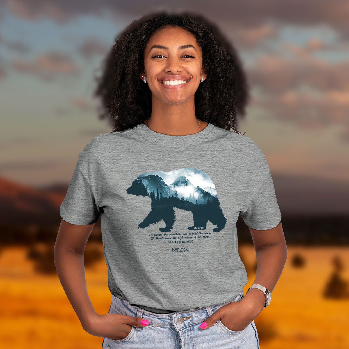Kerusso Christian T-Shirt Bear