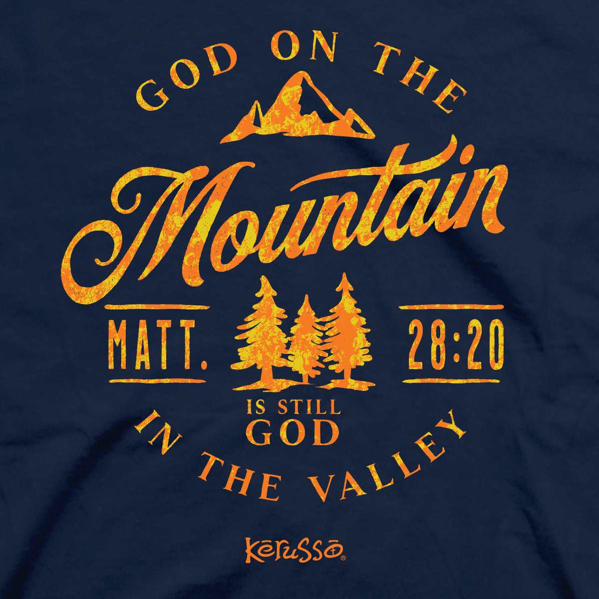 Kerusso Christian T-Shirt God On The Mountain Secondary image