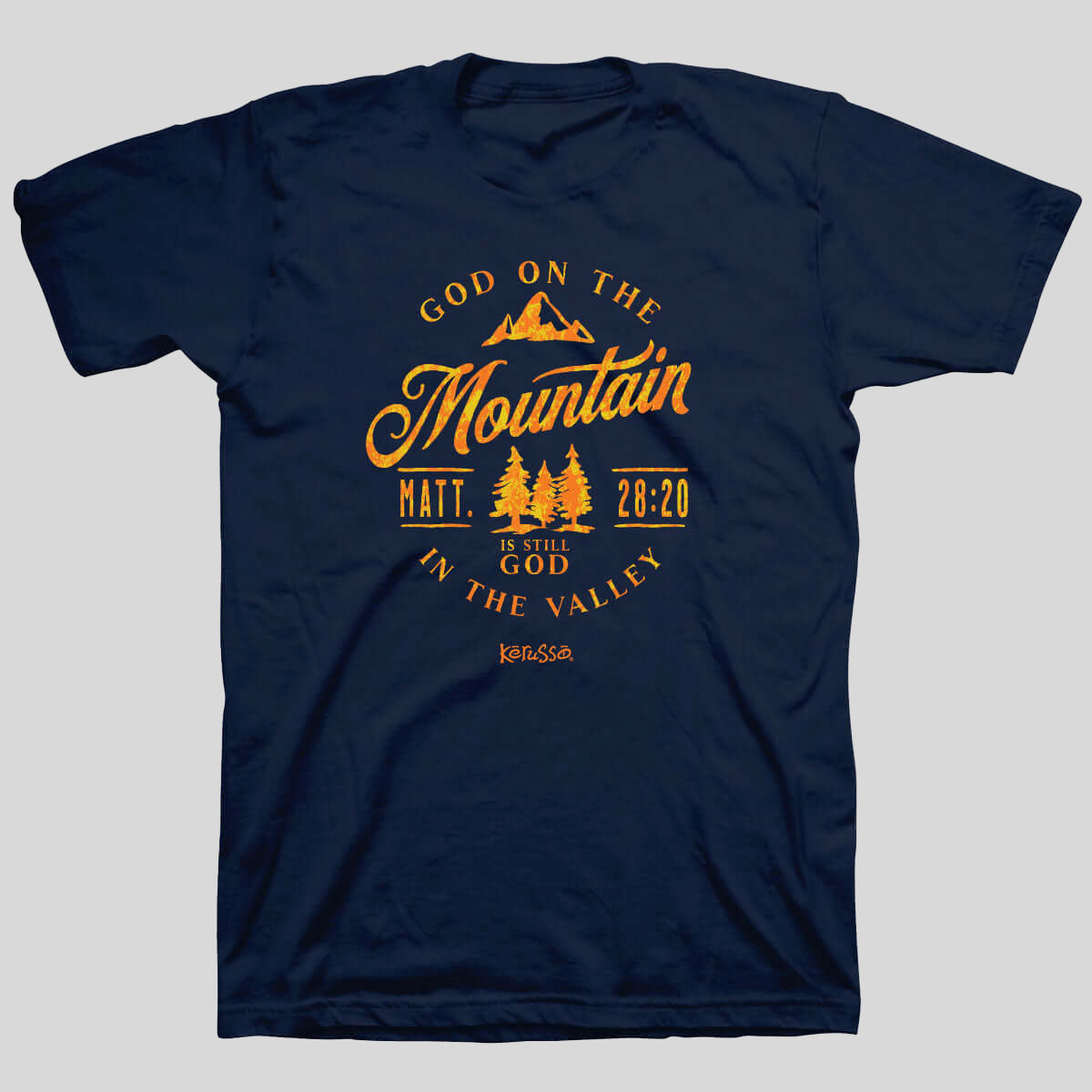 Kerusso Christian T-Shirt God On The Mountain