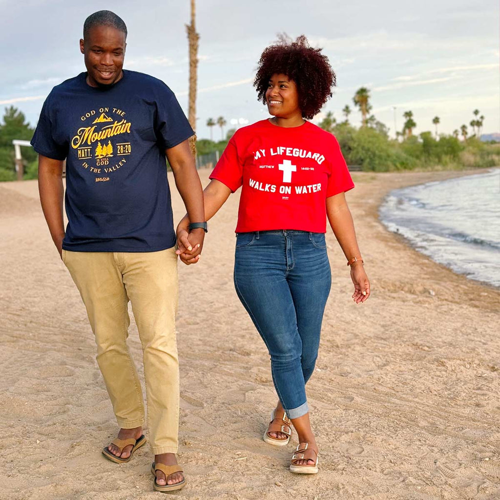 Kerusso Christian T-Shirt God On The Mountain