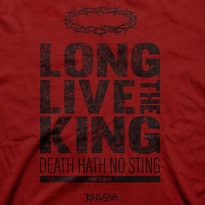 Kerusso Christian T-Shirt Long Live The King
