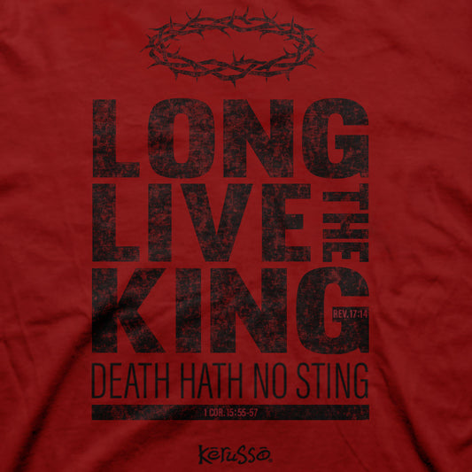 Kerusso Christian T-Shirt Long Live The King