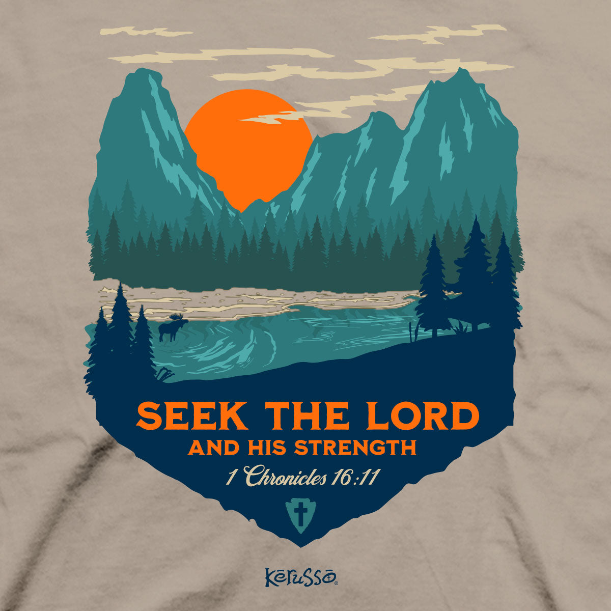 Kerusso Christian T-Shirt Seek The Lord Secondary image