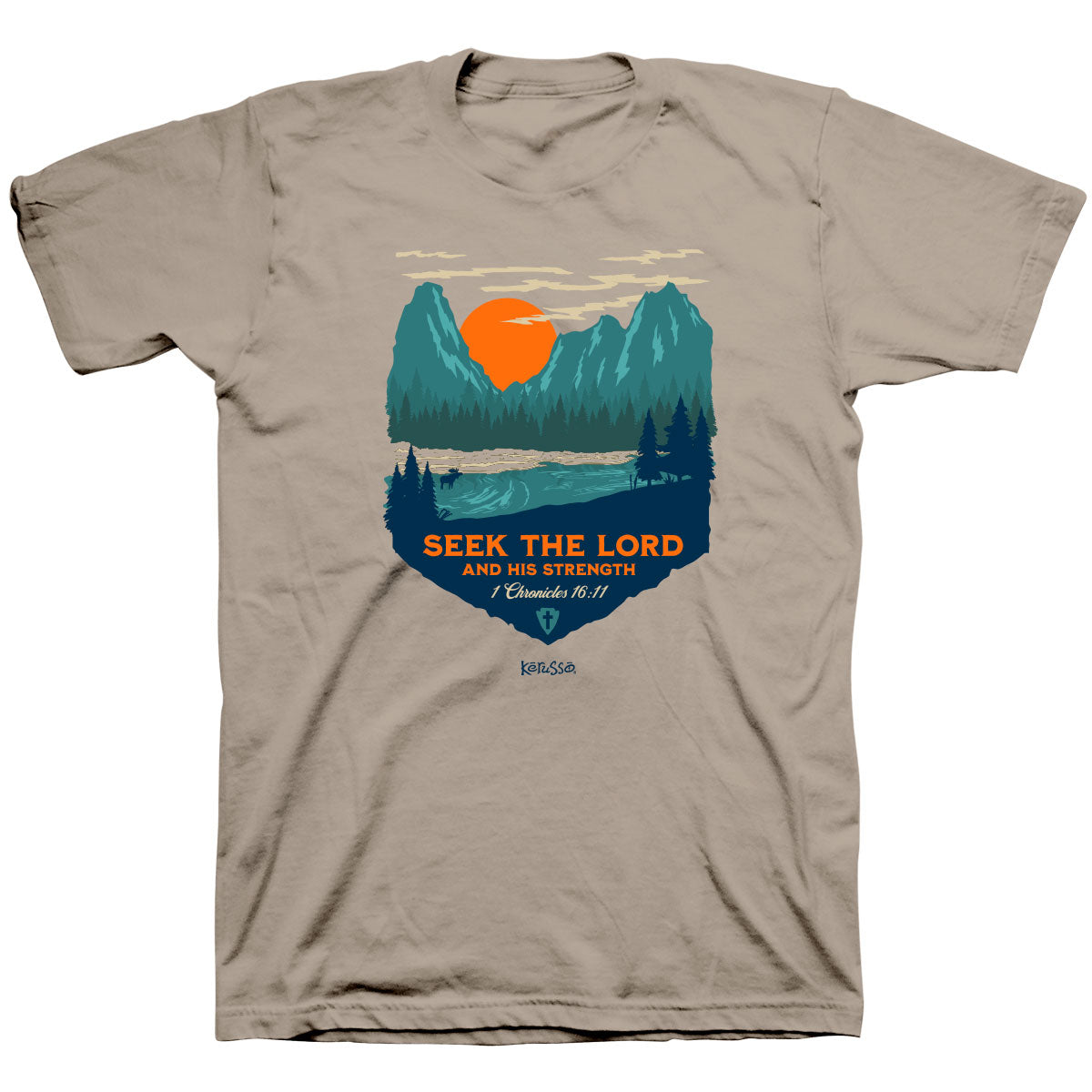 Kerusso Christian T-Shirt Seek The Lord