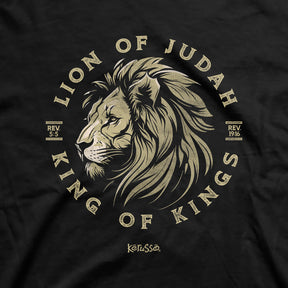 Kerusso Christian T-Shirt Lion Of Judah King Of Kings