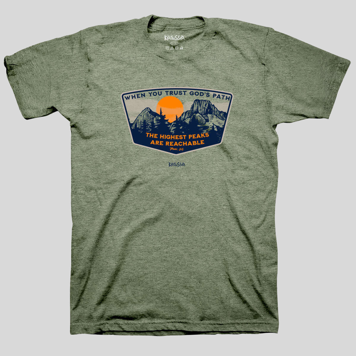 Kerusso Christian T-Shirt The Path Of God Main image