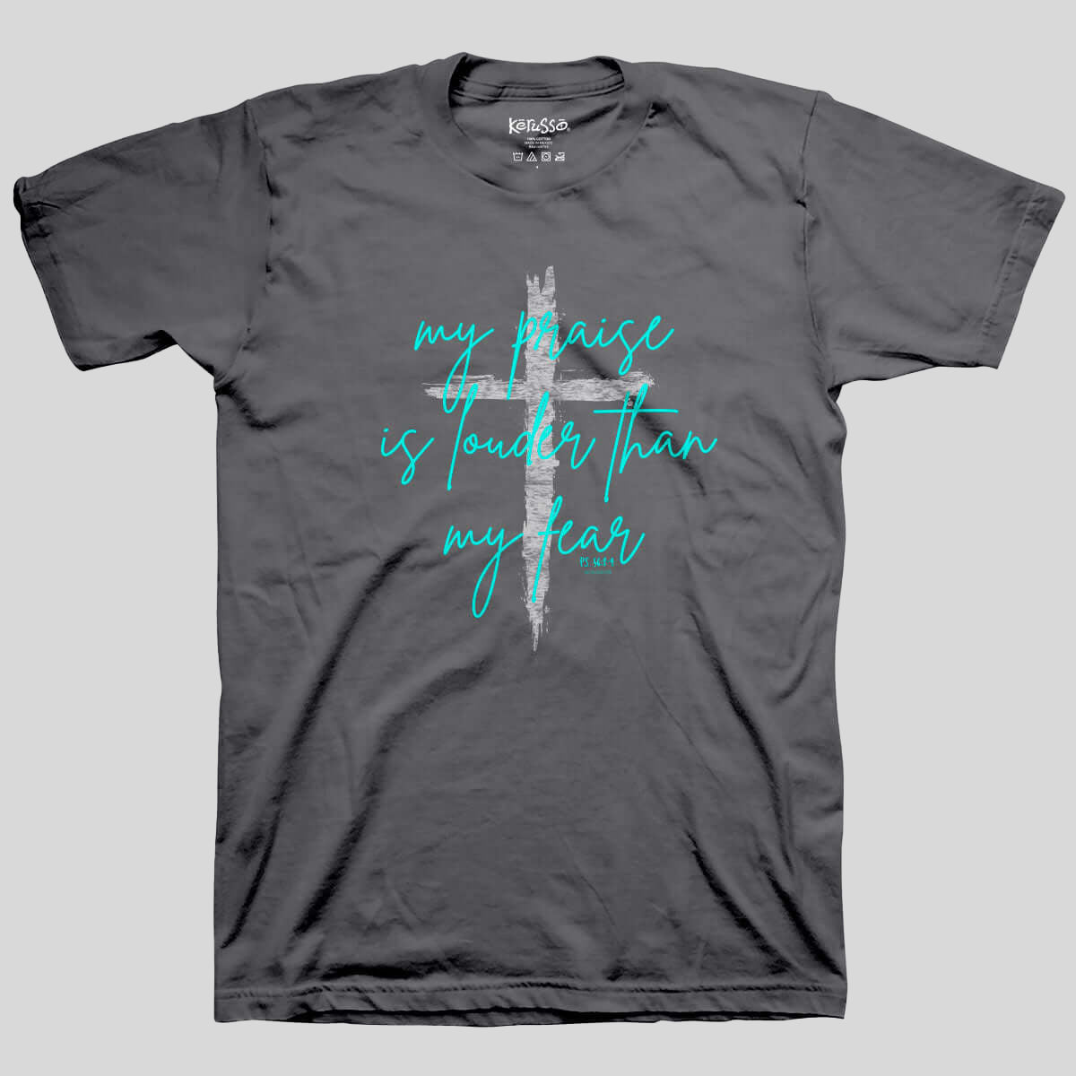 Kerusso Womens T-Shirt Praise Is Louder