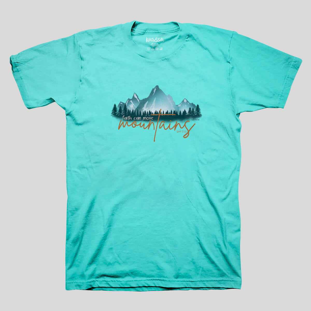 Kerusso Womens T-Shirt Move Mountains Main image