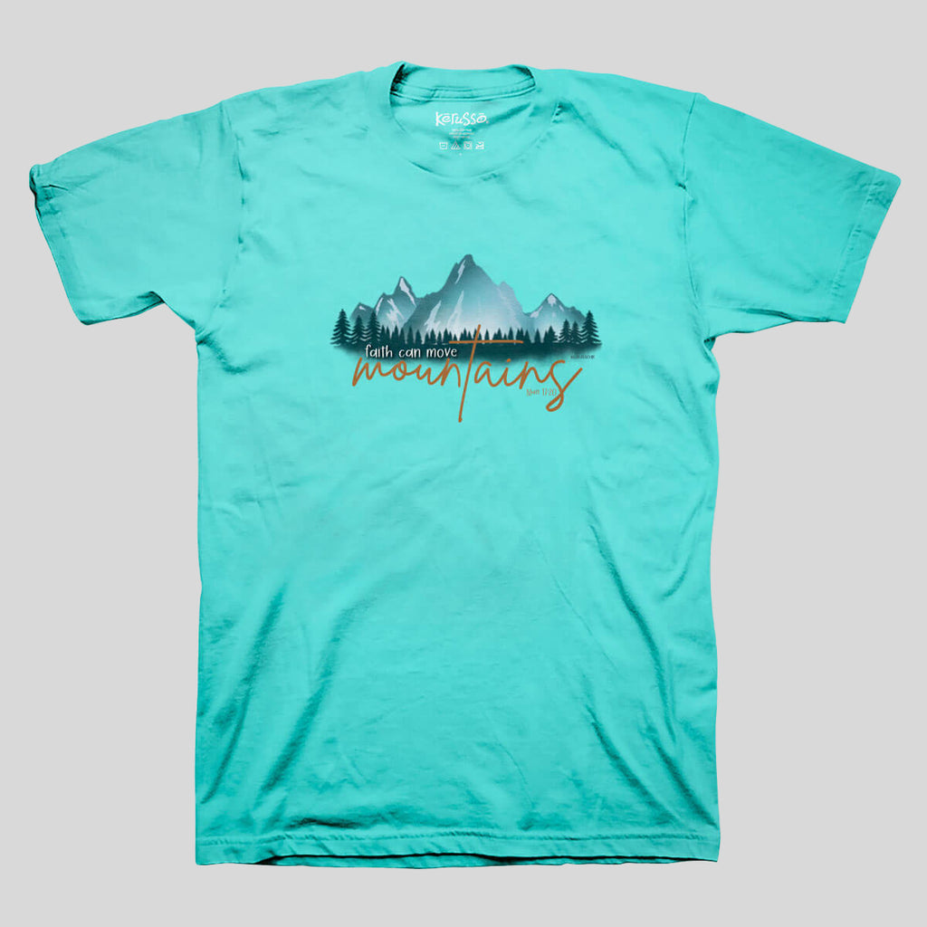 Kerusso Womens T-Shirt Move Mountains