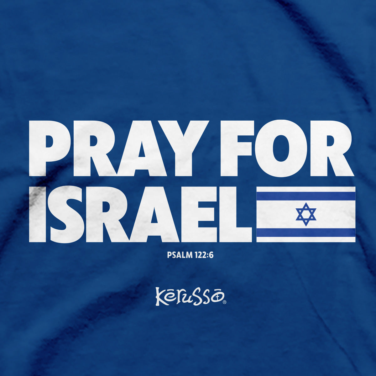 Kerusso Christian T-Shirt Pray For Israel Secondary image