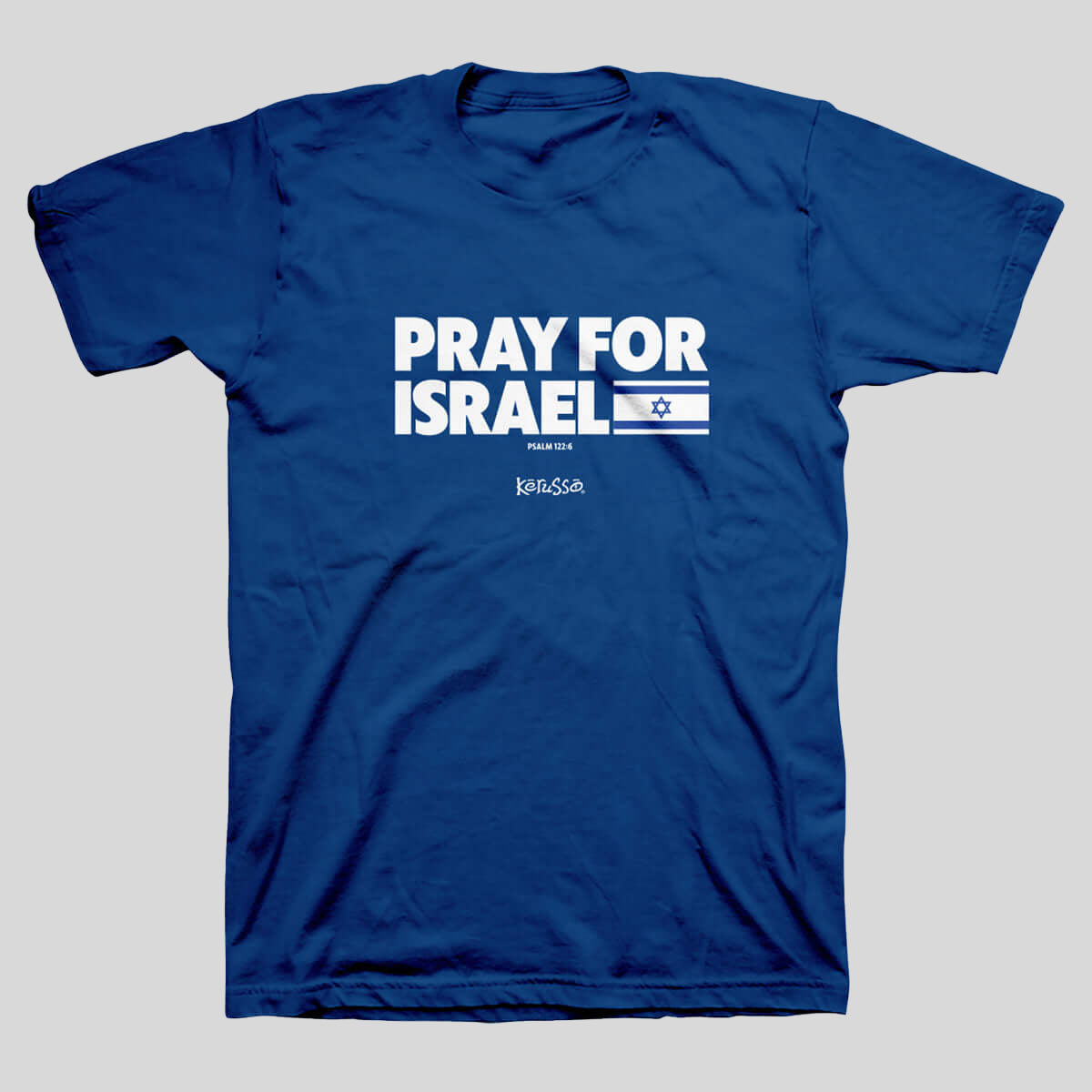 Kerusso Christian T-Shirt Pray For Israel Main image