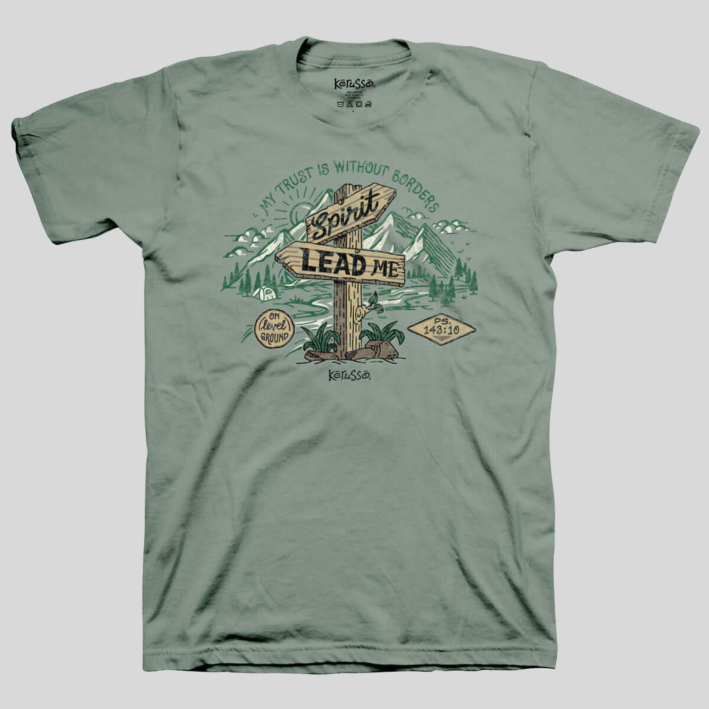 Kerusso Womens T-Shirt Spirit Lead Me