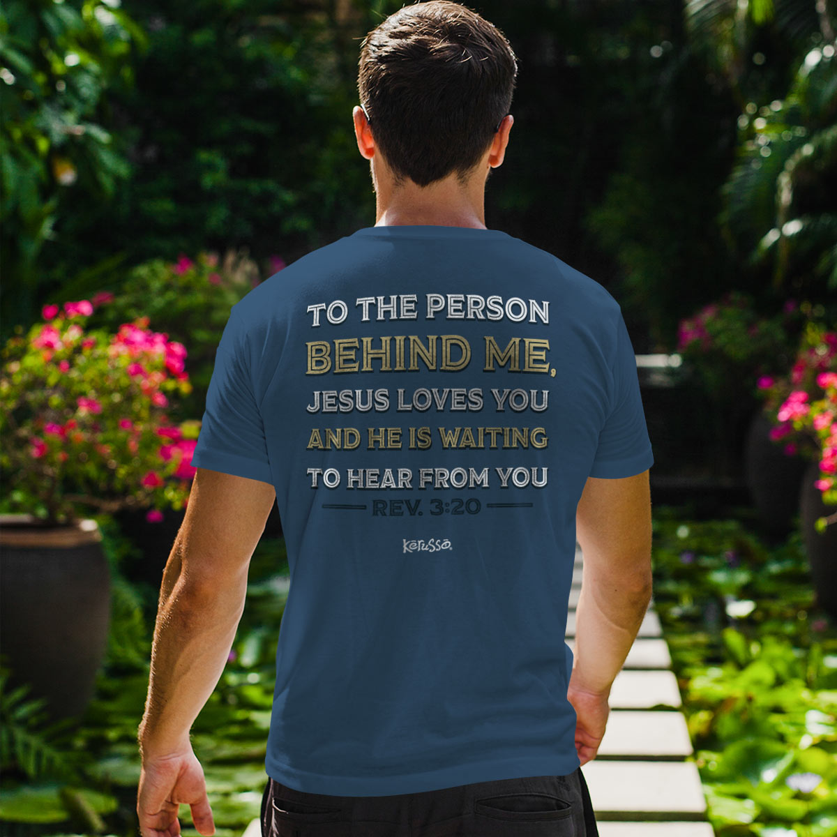 Kerusso Christian T-Shirt Jesus Loves You