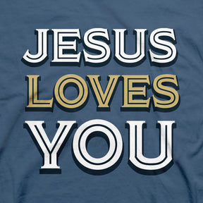 Kerusso Christian T-Shirt Jesus Loves You