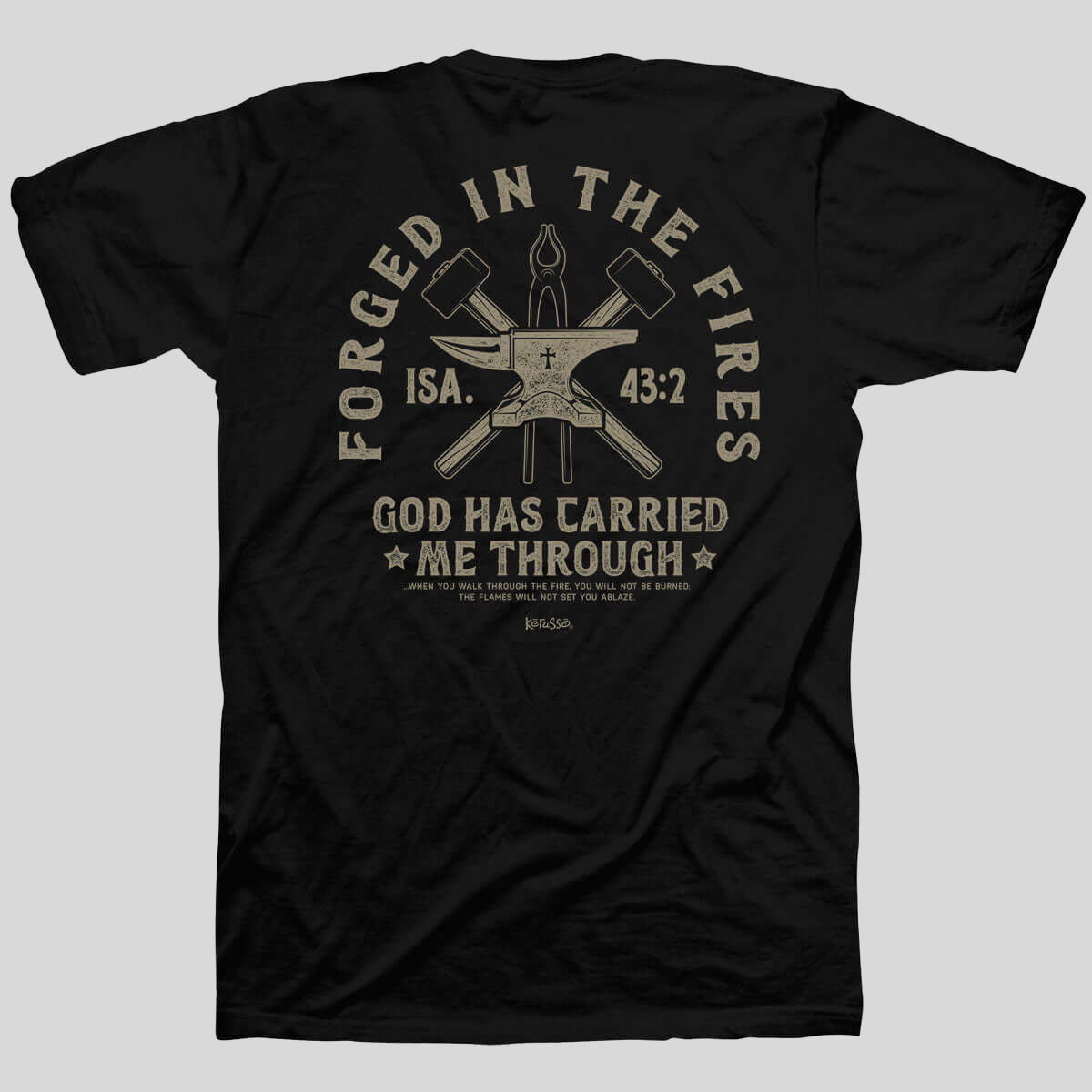 Kerusso Christian T-Shirt Forged In Fire