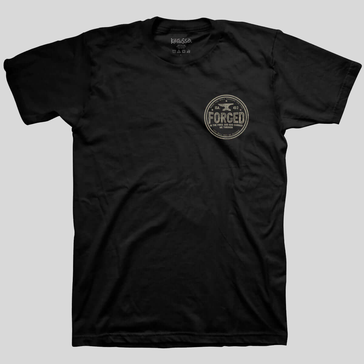 Kerusso Christian T-Shirt Forged In Fire Secondary image