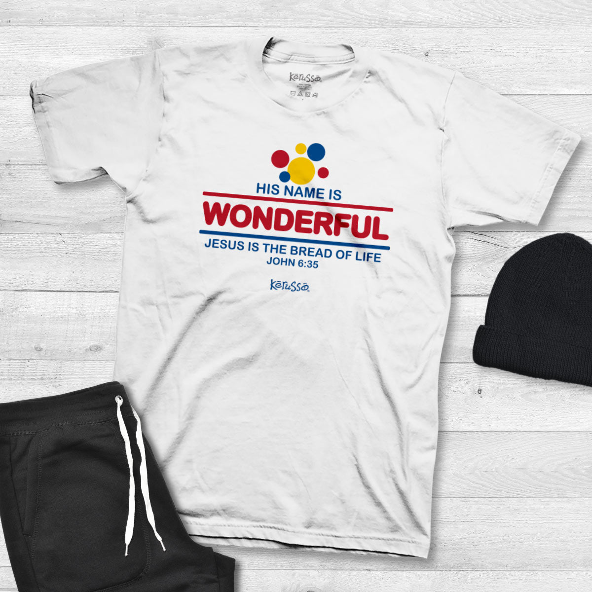 Kerusso Christian T-Shirt Wonderful