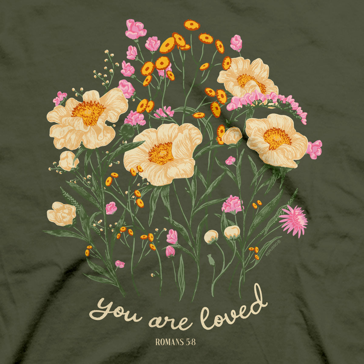 Kerusso Womens T-Shirt You Are Loved Secondary image