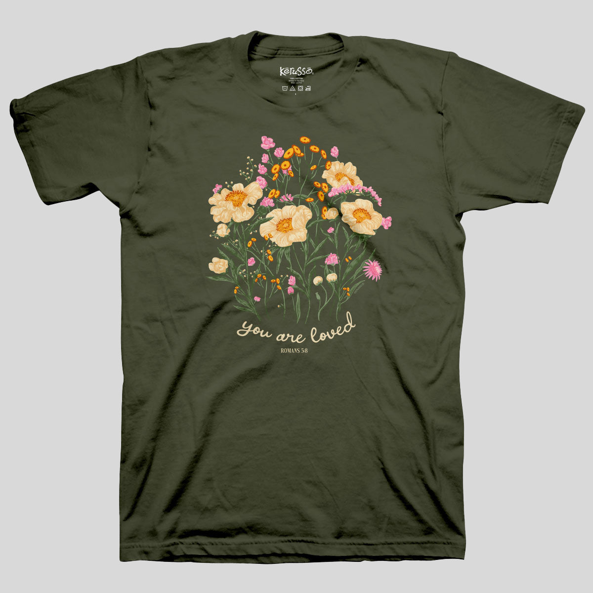 Kerusso Womens T-Shirt You Are Loved