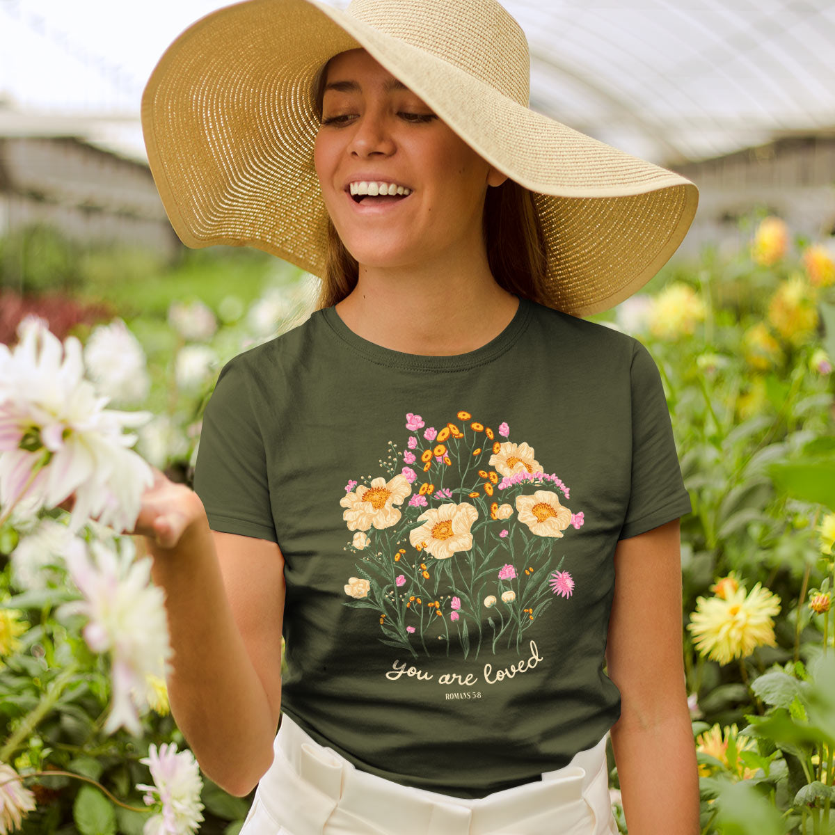 Kerusso Womens T-Shirt You Are Loved