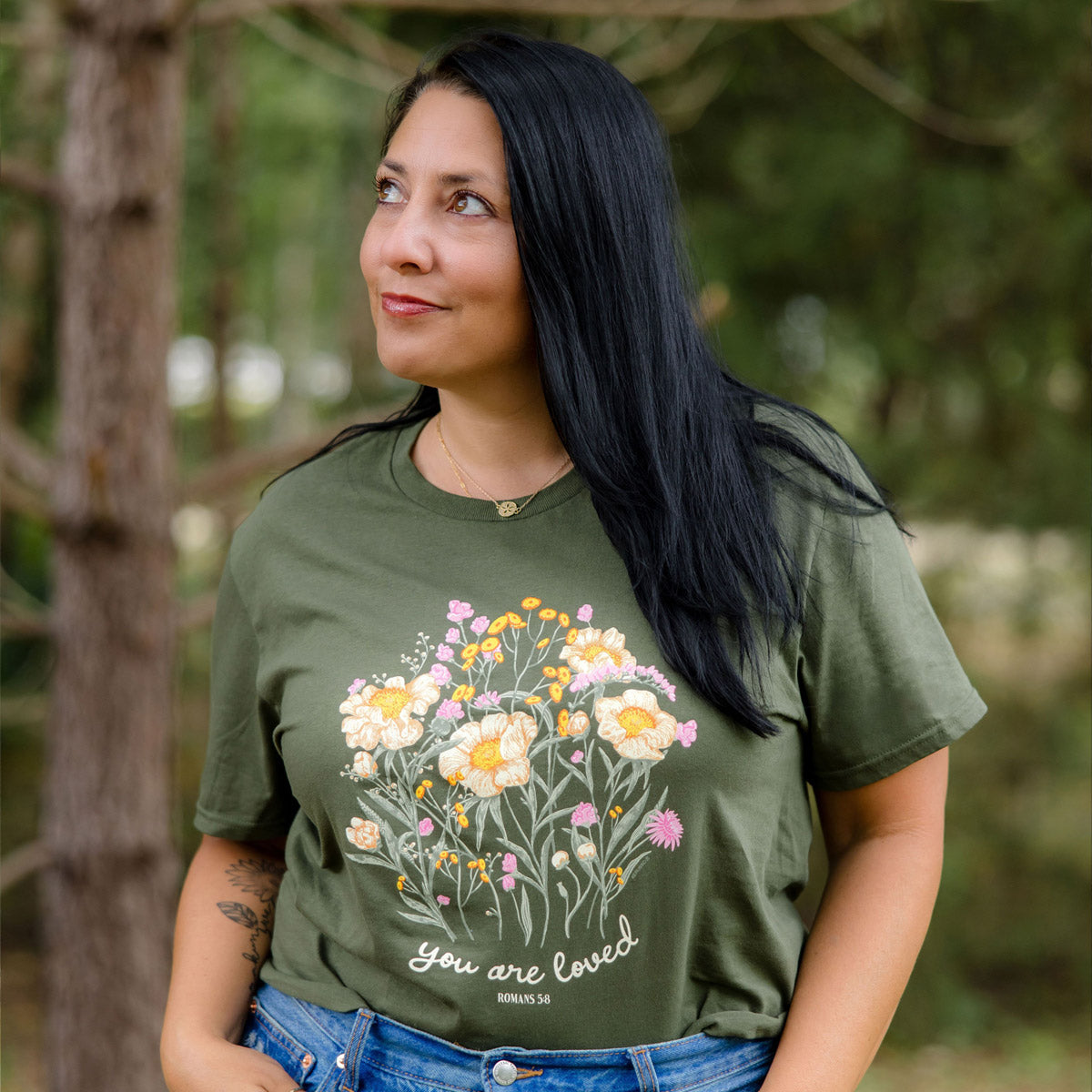 Kerusso Womens T-Shirt You Are Loved