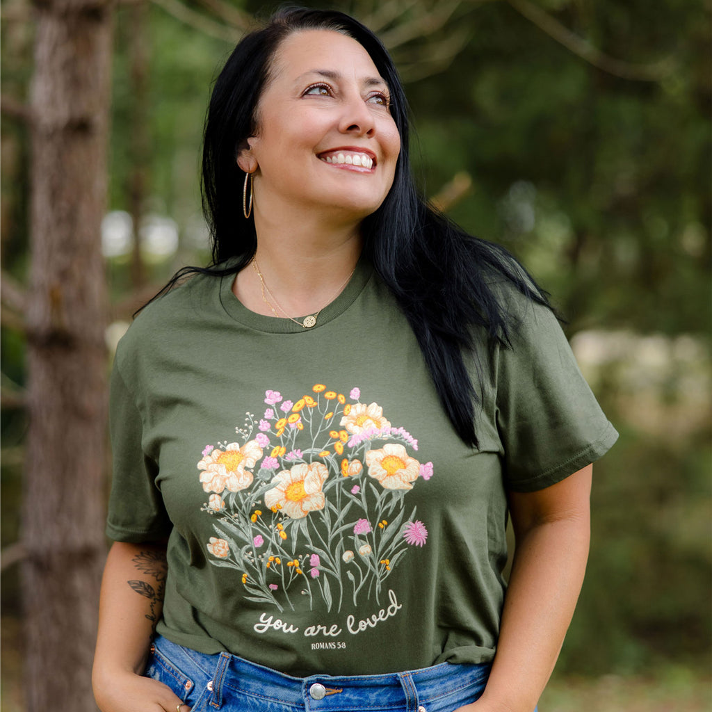 Kerusso Womens T-Shirt You Are Loved