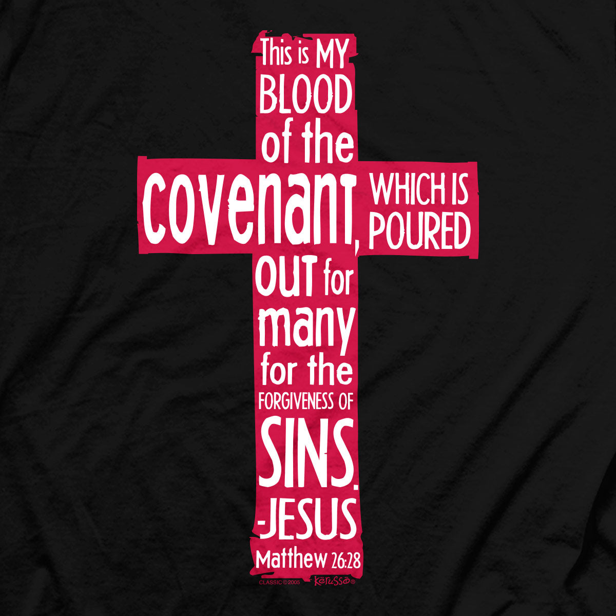 Kerusso Christian T-Shirt Blood Donor