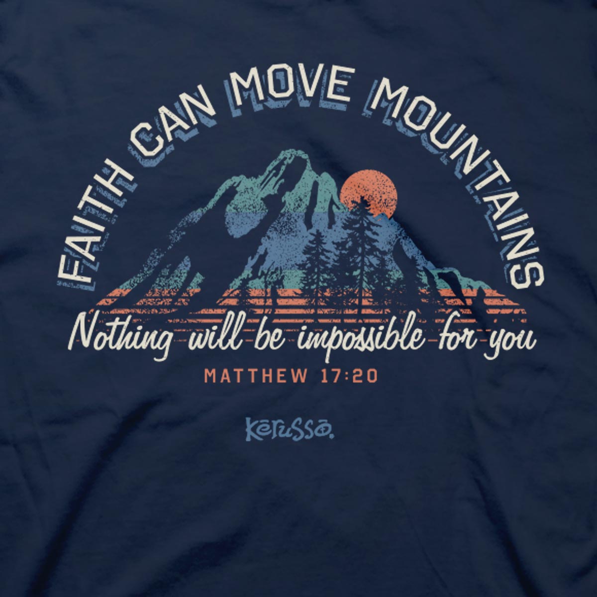 Kerusso Christian T-Shirt Move Mountains Secondary image
