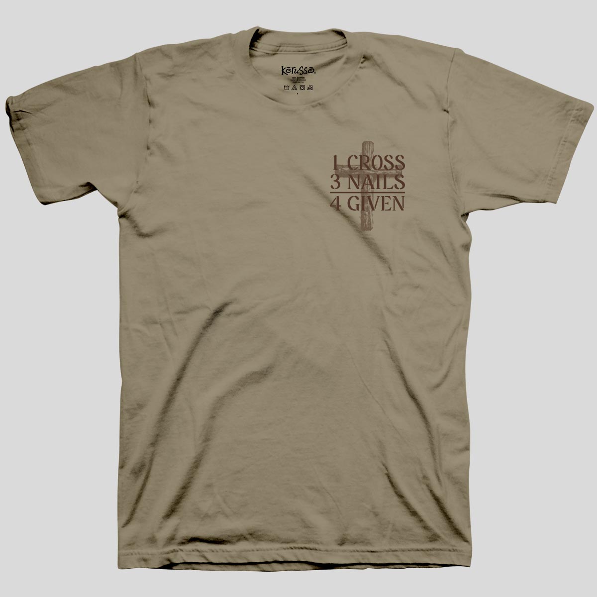 Kerusso Christian T-Shirt The Cross