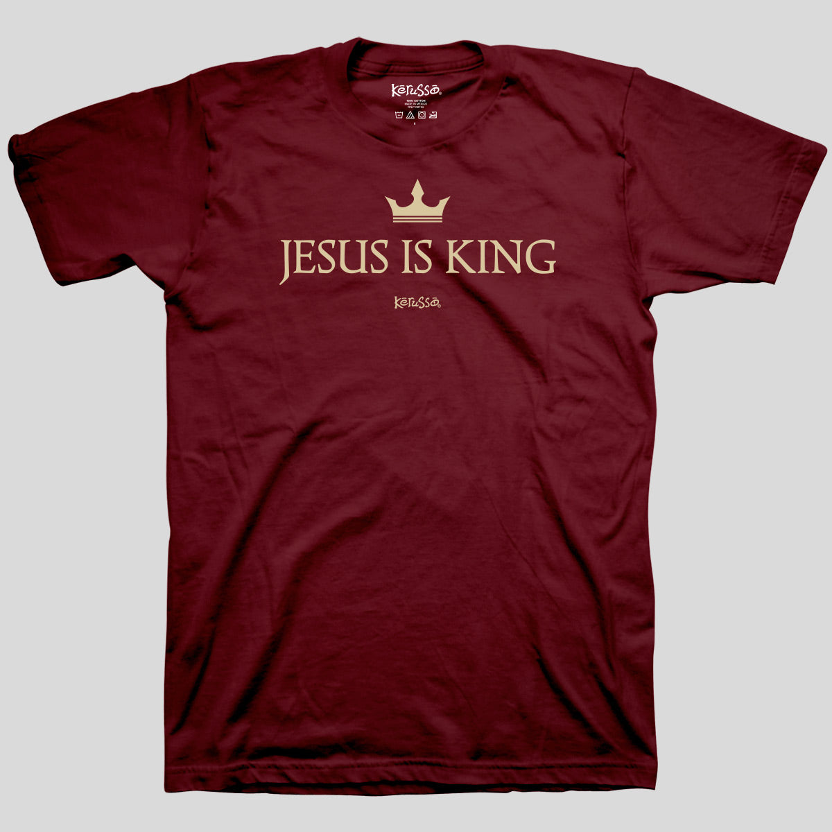 Kerusso Christian T-Shirt Jesus Is King Main image