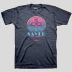 Kerusso Womens T-Shirt Saved By Grace Cross