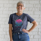 Kerusso Womens T-Shirt Saved By Grace Cross