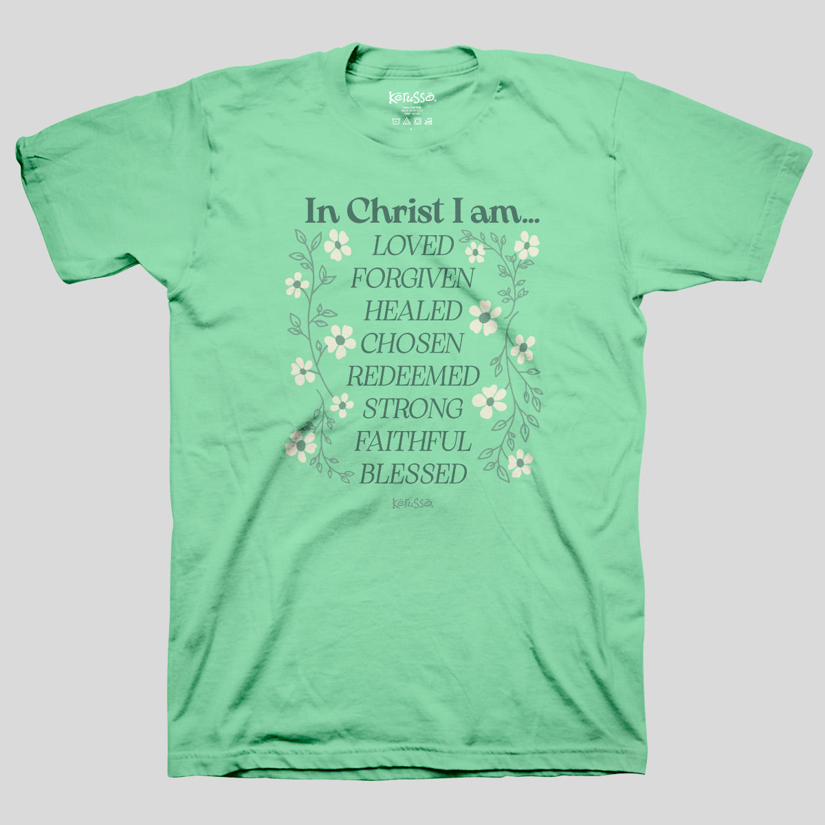 Kerusso Womens T-Shirt In Christ I Am Main image