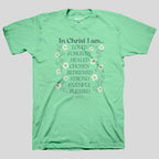 Kerusso Womens T-Shirt In Christ I Am