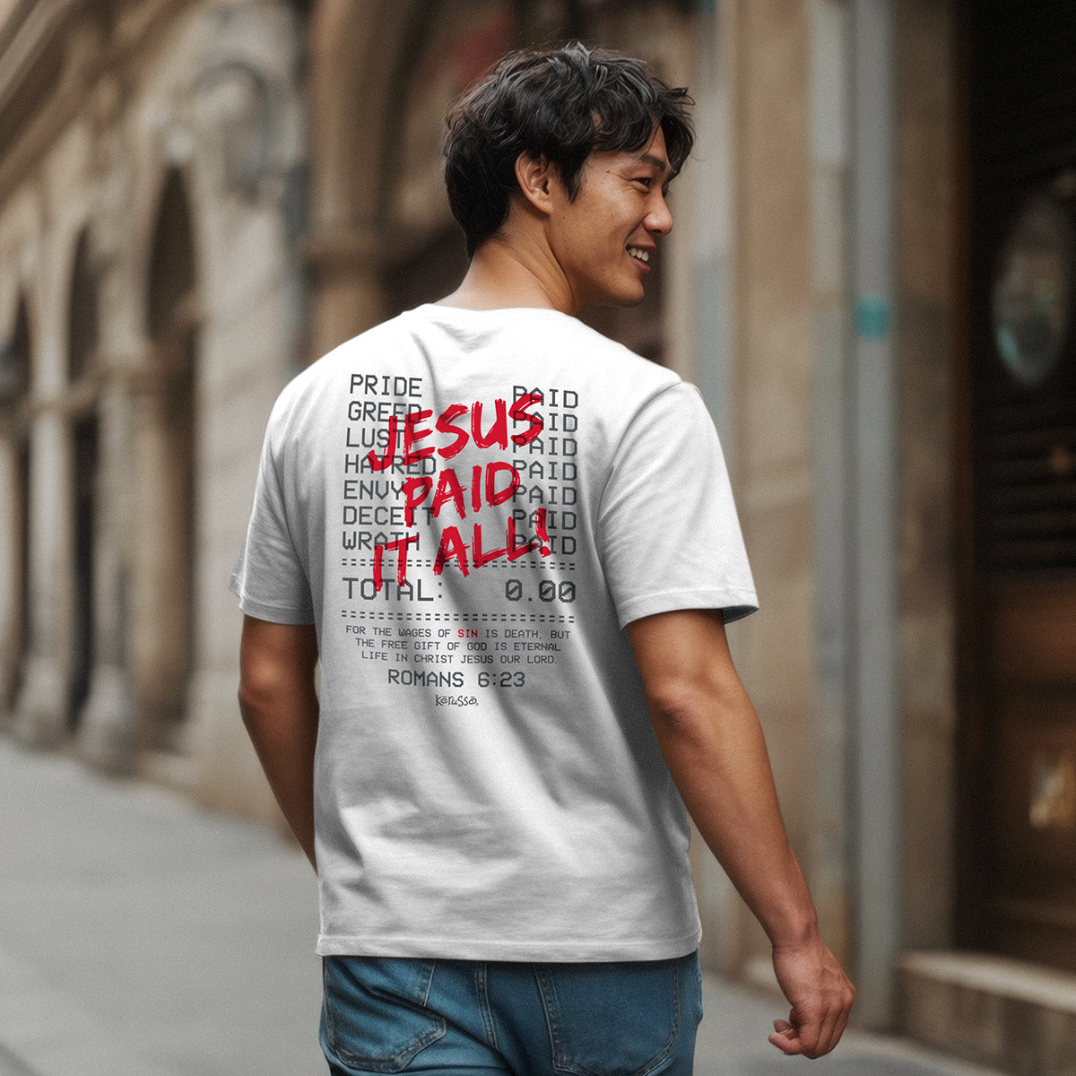 Kerusso Christian T-Shirt Paid Receipt