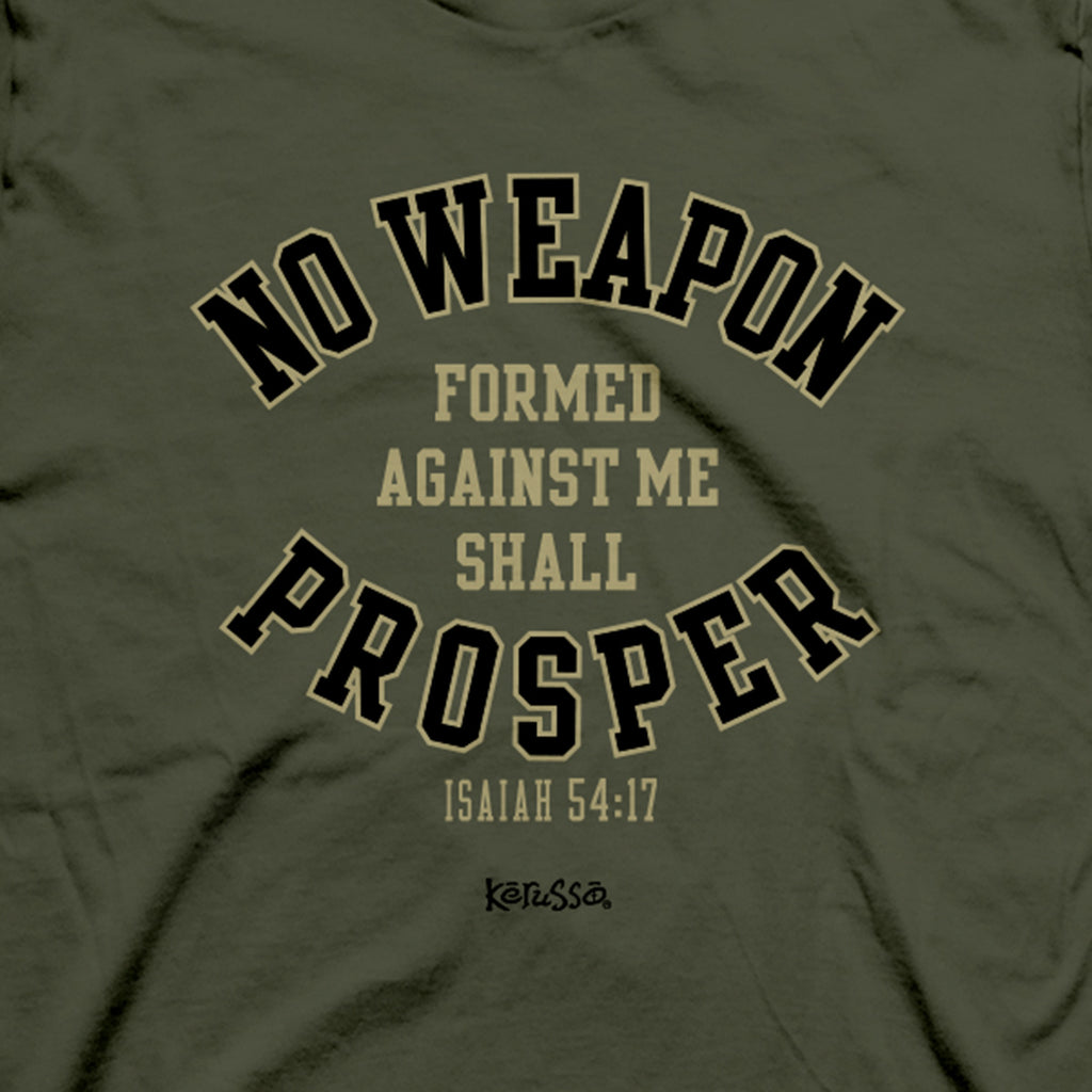 Kerusso Christian T-Shirt No Weapon