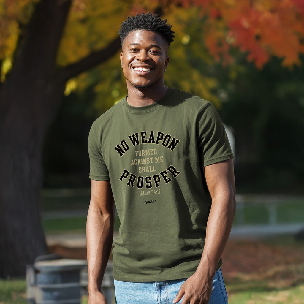 Kerusso Christian T-Shirt No Weapon