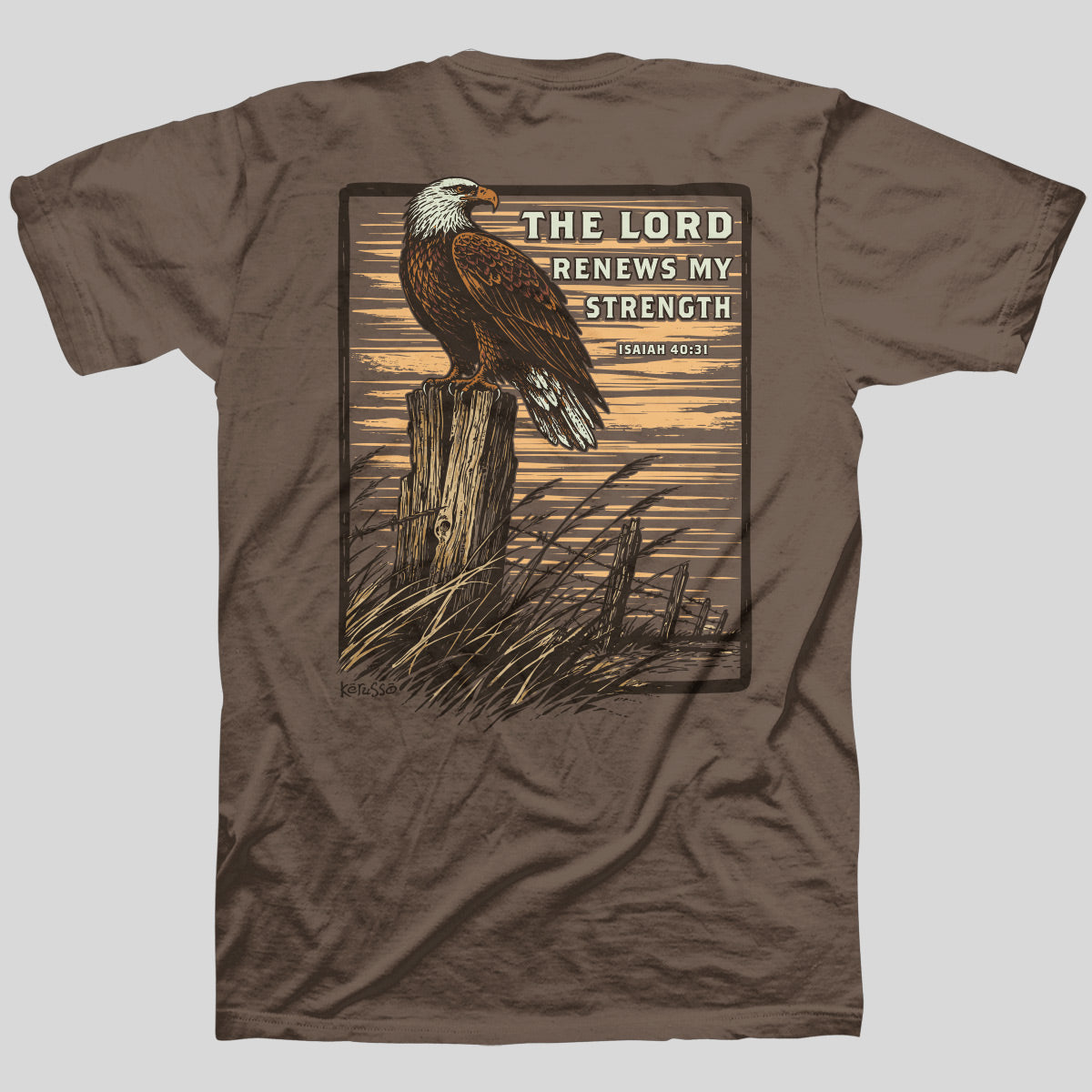 Kerusso Christian T-Shirt Renewed Eagle