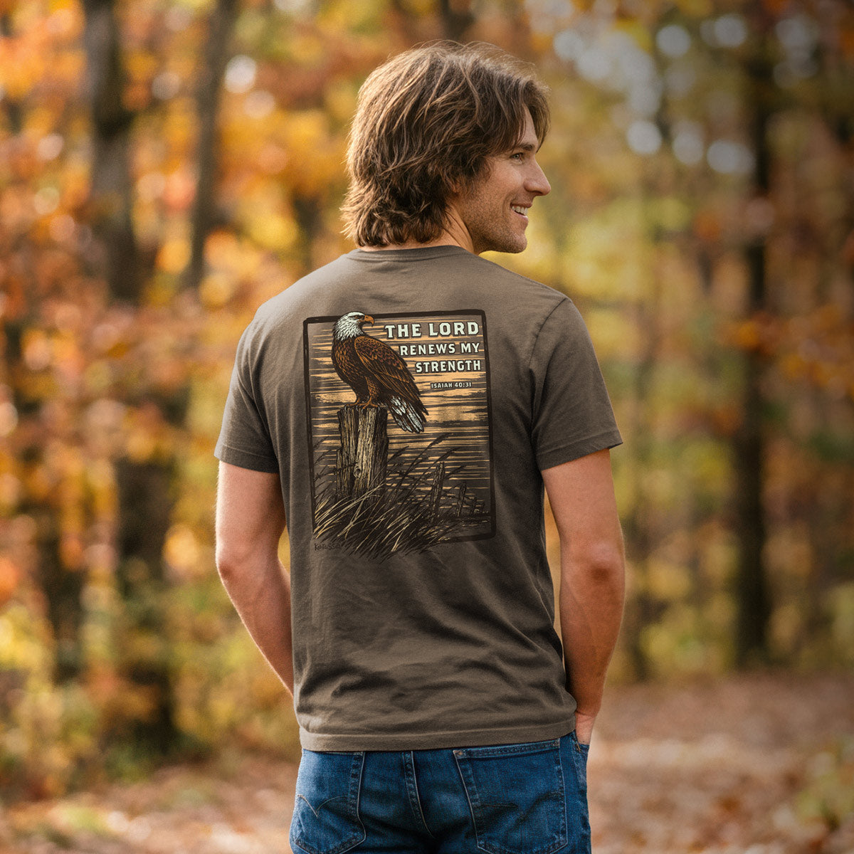 Kerusso Christian T-Shirt Renewed Eagle