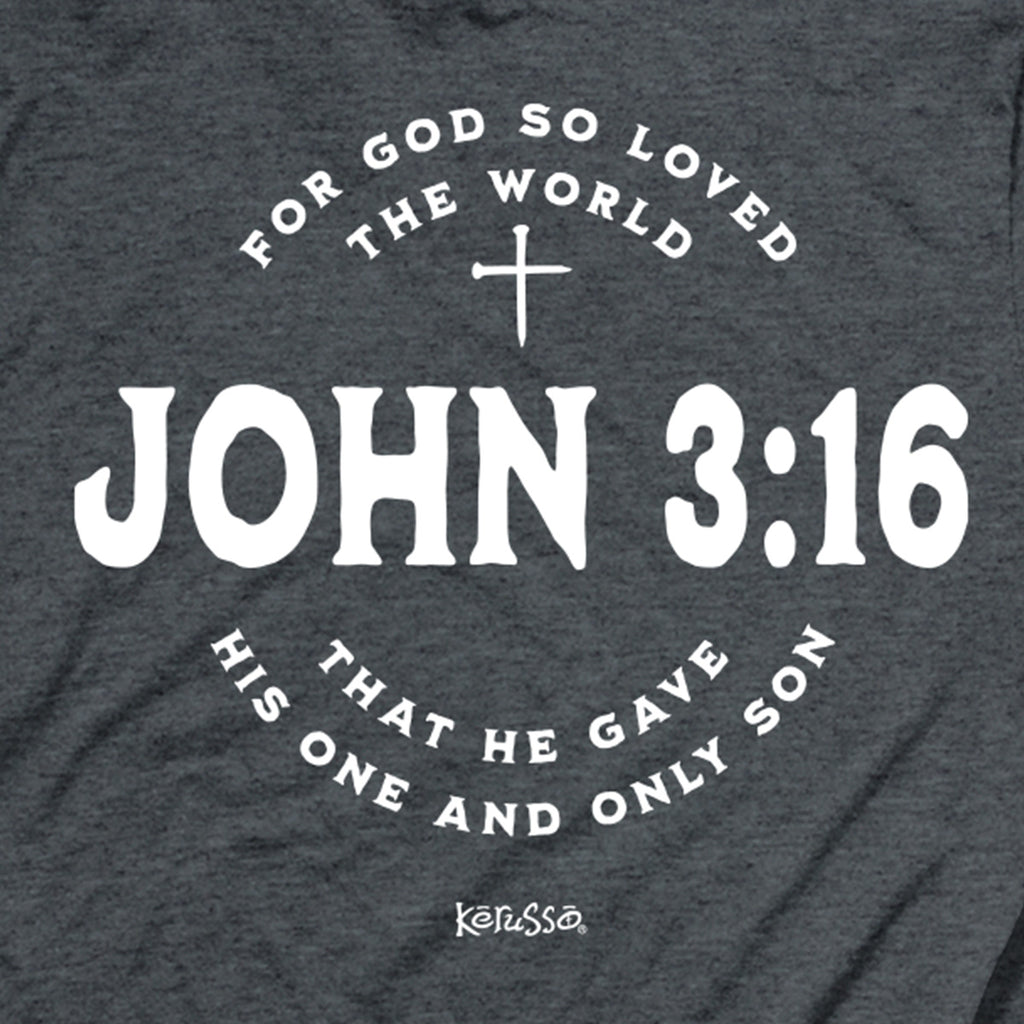 Kerusso Christian T-Shirt John 3:16