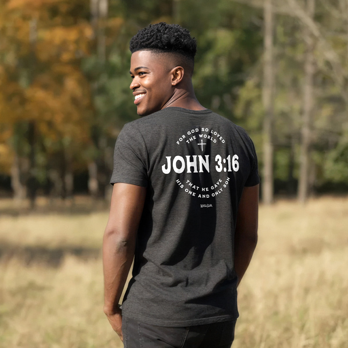 Kerusso Christian T-Shirt John 3:16